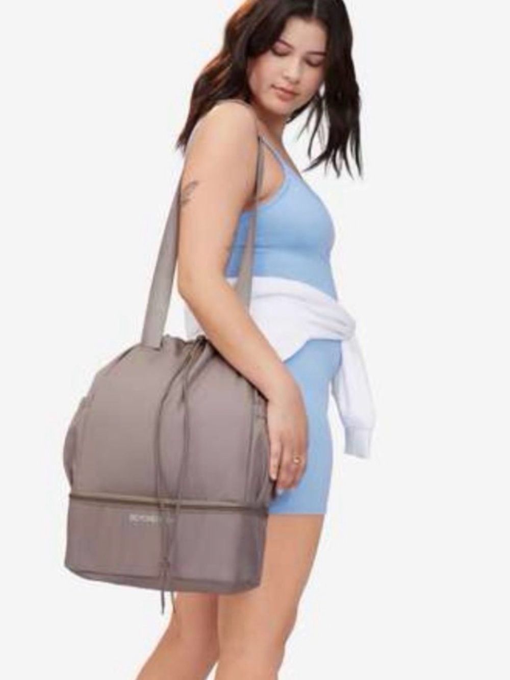 Beyond Yoga Convertible
Gym Bag in Birch